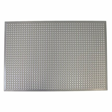 Ergomat Infinity Bubble Stainless ESD 2ft X 6ft Anti-Fatigue Floor Mat